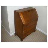 MAPLE SECRETARY'S DESK 30X17X39