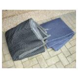 (2) MOVING BLANKETS