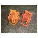 (2) EXT. CORDS W/ CORD REELS