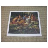 ROBERT GRIFFING PRINT 'I HAVE SOMETHING TO SAY' --
