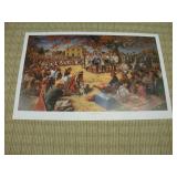 ROBERT GRIFFING PRINT 'THE GREAT TREE OF --