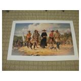 ROBERT GRIFFING PRINT 'WELCOME TO LOGSTOWN' --