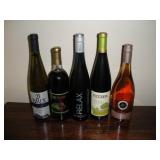 (5) UNOPENED BOTTLES OF WINE