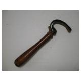 VINTAGE LEATHER  WRAPPED BILLY CLUB 7 INCHS LONG