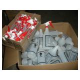 (75) SPRAY BOTTLES W/ 33 NOZZLES