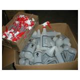 (34) SPRAY BOTTLES W/ 34 NOZZLES