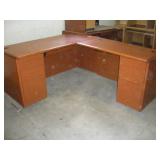 HON CORNER OFFICE DESK 78X66X30