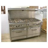 SOUTHBEND 10 BURNER COMMERCIAL GAS STOVE W/