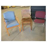 (3) OFFICE CHAIRS