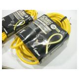 (2) ROMEX BRAND HEAVY DUTY EXT CORDS