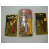 OLYMPIA TURBO KNIFE & 2 MINI UTIVITY KNIVES