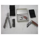 DULUTH UTILITY KNIVES & STAINLESS MULTI TOOL