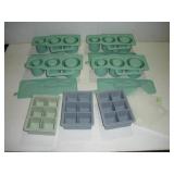 SILICONE TUMBLER "SLOW MELTING" ICE CUBE TRAYS