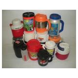 WATER JUGS AND COFFEE CUPS