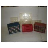 PARTS ORGANIZERS W/ CONTENTS