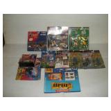 ASSORTED SPORTS & RACING ACTION FIGURES