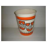 SYRACUSE UNIVERSITY PLASTIC WASTE BASKET 15IN