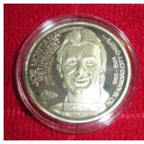 "JOE MONTANA" .999 FINE SILVER COIN 1 TROY OZ