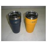(2) NEW YETI COFFEE CUPS 6 1/2IN TALL