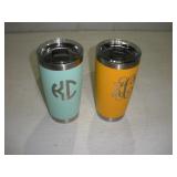 (2) NEW YETI COFFEE CUPS 7IN TALL