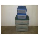 PLASTIC STORAGE DRAWERS