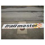 TRAILMASTER VINYL BANNER 9X2FT