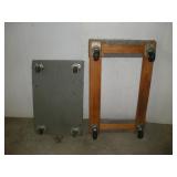 (2) FURNITURE DOLLYS LARGEST 2.5