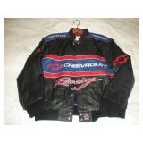 CHEVORLET RACING MENS LEATHER JACKET SIZE 2XL