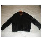 AIRBORNE LEATHERS MENS LEATHER JACKET SIZE XL