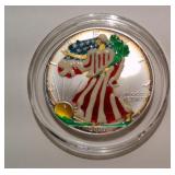 2000 WALKING LIBERTY SILVER DOLLER 1 OZ. FINE