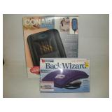 CONAIR MASSAGE REST W/ BACK WIZARD - -