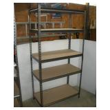 HEAVY DUTY METAL SHELF 36 X 18 X 72