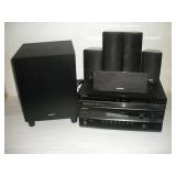 ONKYO STEREO SYSTEM W/ 10IN SUBWOOFER AND