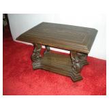 SMALL COFFEE TABLE ON WHEELS 26X18X18