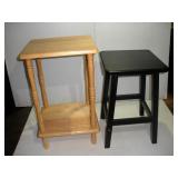 PLANT STAND AND STOOL