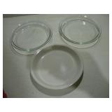 PYREX AND CORNINGWARE PIE PANS 8IN
