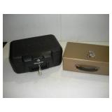 (2) LOCK BOXES W/ KEYS SENTURY AND OTHER