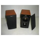 JAMO 80 / 130 WATT SPEAKERS 9 1/2 IN TALL