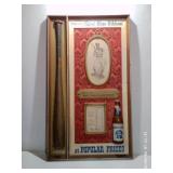 VINTAGE PABST BLUE RIBBON BASEBALL SIGN 19X32