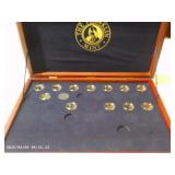PRESIDENTIAL DOLLAR COIN COLLECTION W/CASE