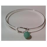 STERLING SILVER BRACELET 7 INCHS TOTAL WEIGHT