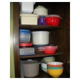 PLASTIC CONTAINERS AND BOWLS