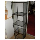 METAL STORAGE RACK 14X12X56