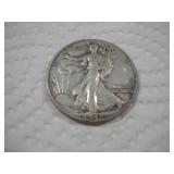 1942 WALKING LIBERTY SILVER HALF DOLLAR