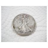 1942 WALKING LIBERTY SILVER HALF DOLLAR