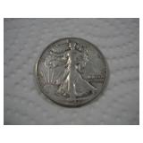 1942 WALKING LIBERTY SILVER HALF DOLLAR