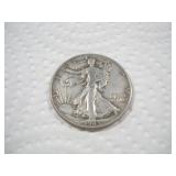 1945 WALKING LIBERTY SILVER HALF DOLLAR