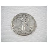 1945 WALKING LIBERTY SILVER HALF DOLLAR