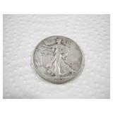 1945 WALKING LIBERTY SILVER HALF DOLLAR