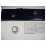 1987 SILVER DOLLAR CONSTITUTION COIN